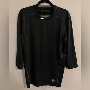Nike Pro Combat Dri-Fit Long Sleeve Black